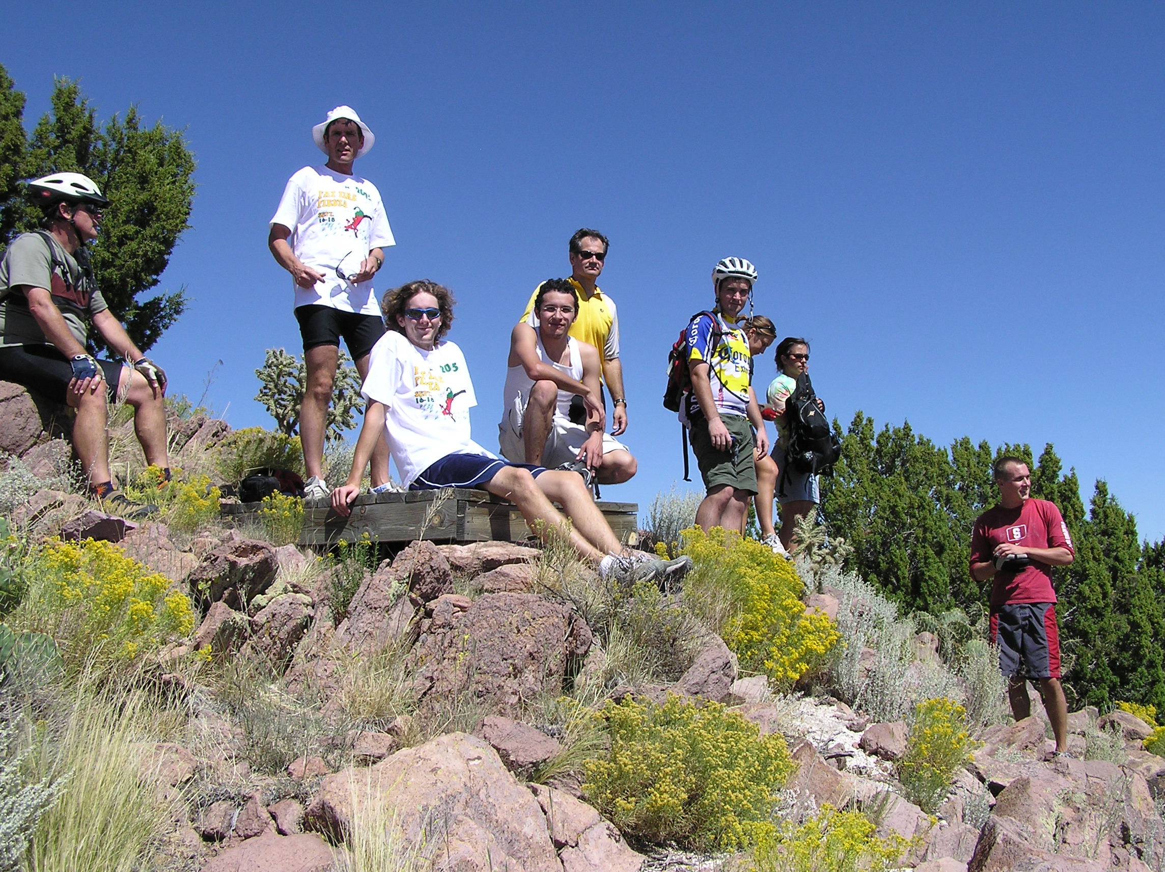 Intrepid M Mountain bikers