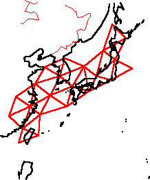 Nippon Tech (Japan) map using KJ coordinates